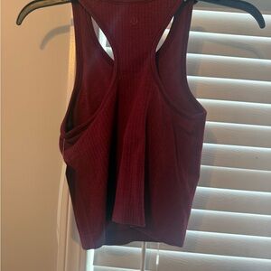 lululemon athletica maroon Tank Top